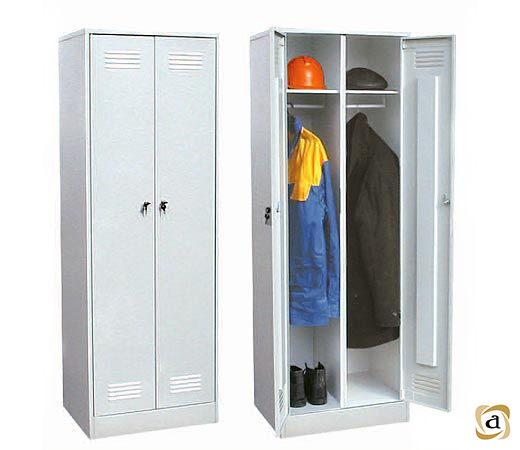 шкафы металлические для хранения одежды